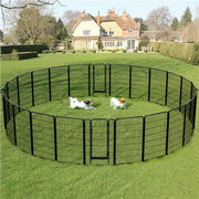 24 Panels 120CM Tall Dog Playpen Panels Pet Playpen Dog Pen Pet Fence by Yaheetech