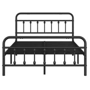 Yaheetech Vintage Iron Platform Bed Frame With High Headboard And Footboard Vintage Iron Platform Bed Frame with High Headboard