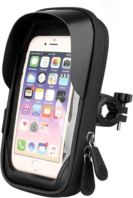 Ecotrek 6.4 inch Universal Bicycle Phone Holder & Waterproof Handlebar Mount Bag TG116611 by ECOTREK