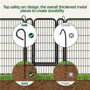 Yaheetech 24 Panels 100cm Heavy Duty Dog Pen Pet Playpen Dog Fence 24 Panels 100cm Heavy Duty Dog Pen Pet Playpen Dog Fence