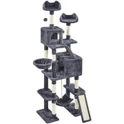 209cm H Cat Tree, Large Cat Tower, Multilevel Cat Tree by Yaheetech
