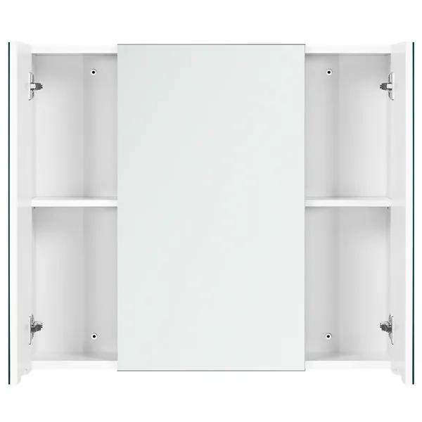 Frameless Mirror Cabinet Bathroom Mirror with Storage Wall-Mounted Storage Cabinet by Yaheetech
