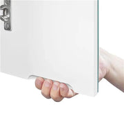 Frameless Mirror Cabinet Bathroom Mirror with Storage Wall-Mounted Storage Cabinet by Yaheetech