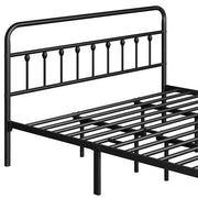 Yaheetech Classic Queen Size Iron Platform Bed With High Headboard And Footboard Classic Queen Iron Platform Bed With High Headboard