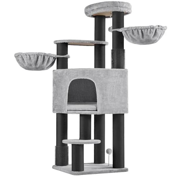 Yaheetech 63 Inch Multilevel Heavy Duty Cat Tree With Thick Scratching Posts Yaheetech 63 Inch Multilevel Heavy Duty Cat Tree