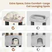 Yaheetech 63 Inch Multilevel Heavy Duty Cat Tree With Thick Scratching Posts Yaheetech 63 Inch Multilevel Heavy Duty Cat Tree