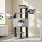 Yaheetech 63 Inch Multilevel Heavy Duty Cat Tree With Thick Scratching Posts Yaheetech 63 Inch Multilevel Heavy Duty Cat Tree
