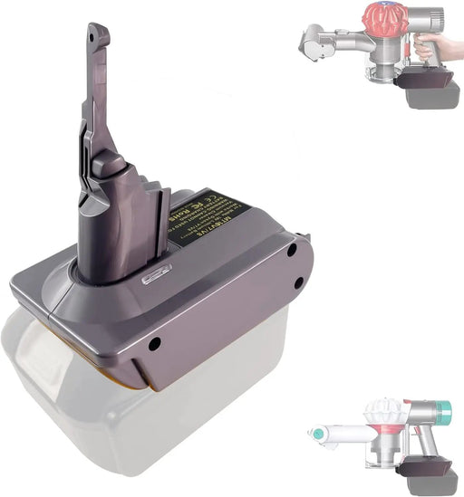18V Makita Battery to Dyson V7 V8 Battery Adapter Converter by salelink.co.nz