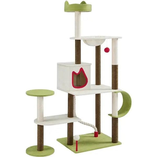 Yaheetech 166 cm Tall Large Multi-Level Cat Tree Tower 166 cm Tall Large Multi-Level Cat Tree Tower
