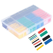 salelink.co.nz Unbranded 530pcs Heat Shrink Tubing Insulation Shrinkable Tube Assortment Electronic 530Pcs Heat Shrink Tubing Kit 8 Sizes 5 Colors