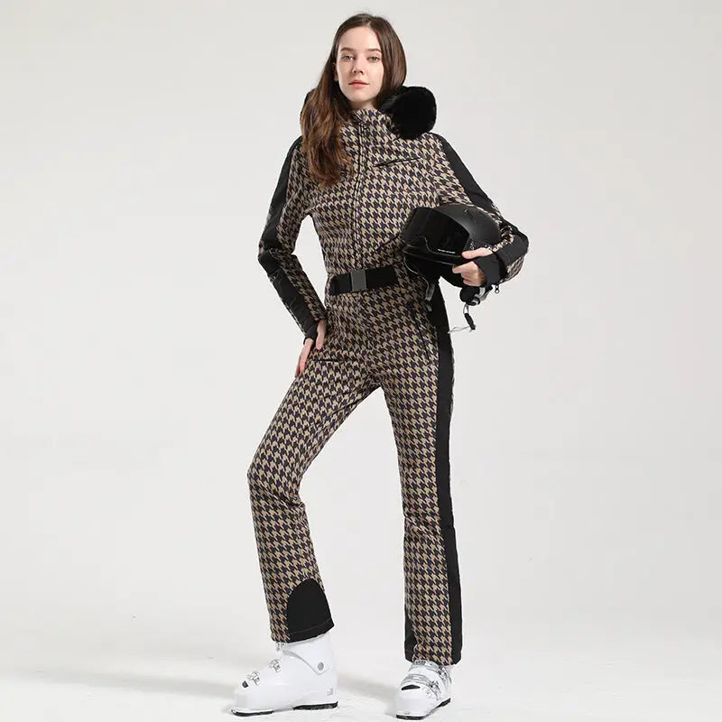 Action Outdoors Limited Women's Slim Fit Ski Suit Set - Waterproof & Warm Women's Slim Fit Ski Suit Set - Waterproof & Warm