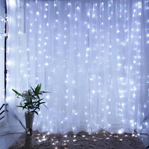 300 LED Curtain String Fairy Light Christmas Light by salelink.co.nz