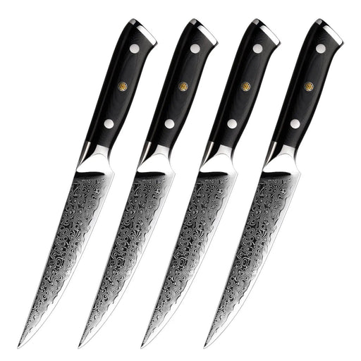 Damascus Steel Household Steak Knife 4piece set by China Dropship