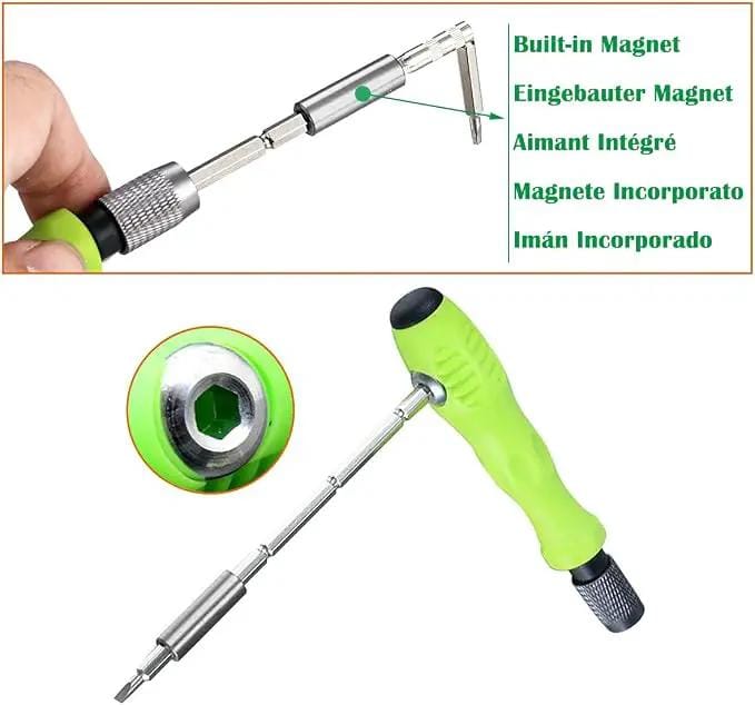 ECOTREK Tool Kits 32 In 1 Magnetic Precision Screwdriver Set HCX71403 ECOTREK ECOTREK 32 In 1 Magnetic Precision Screwdriver Set