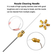 25PCS MK8 3D Printer Extruder Brass Nozzles for Creality Ender 3 by salelink.co.nz