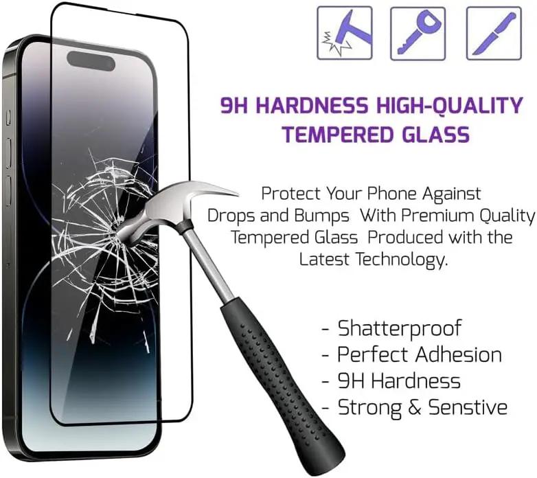 iPhone 14 Pro Glass Screen Protector by salelink.co.nz