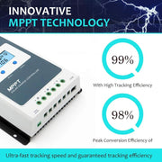 Tracer1210AN EPEVER 10A Solar Charge MPPT Controller 12V / 24V by salelink.co.nz