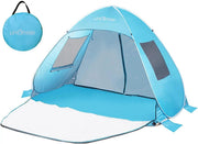 Pop-Up Beach Tent Sun Shelter – Easy Setup & Portable TTQY6011 by ECOTREK