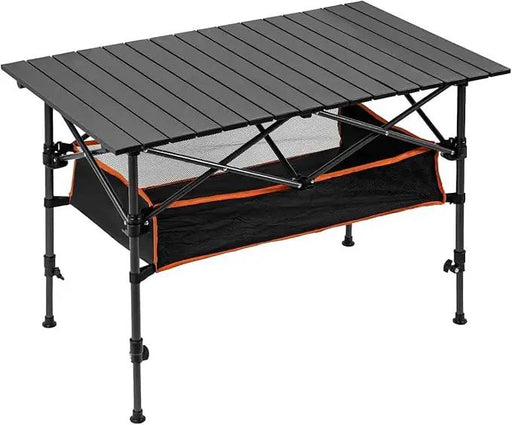 120cm Length Foldable Camping Table – Portable Outdoor Table with Adjustable Height ZF1468 by ECOTREK