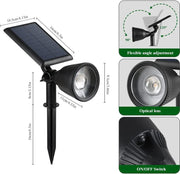 Solar Landscape Light Super Focusing IP65 Waterproof Outdoor by salelink.co.nz