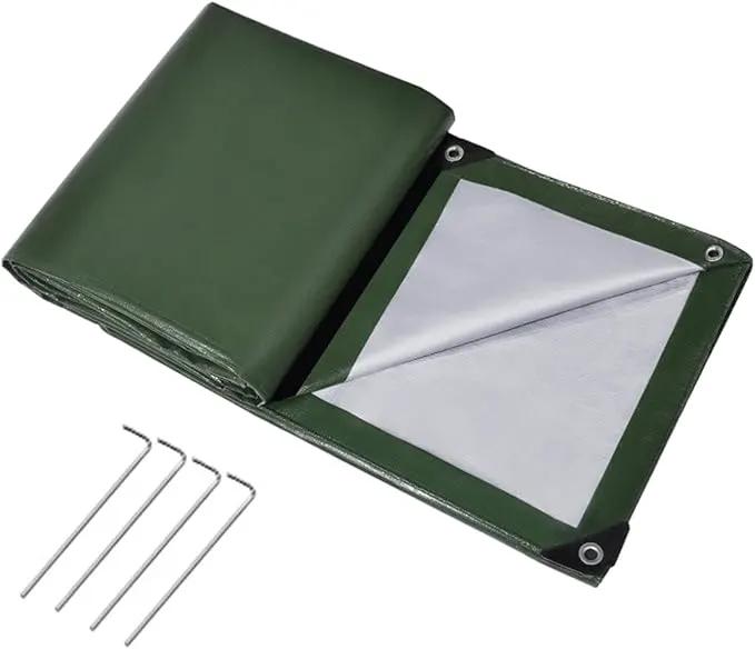 Ecotrek Waterproof Camping Tarp Ground Sheet - UV Protection Reinforced Eyelet Cover ZX7012 by ECOTREK
