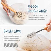 Bread Proofing Basket Set by salelink.co.nz