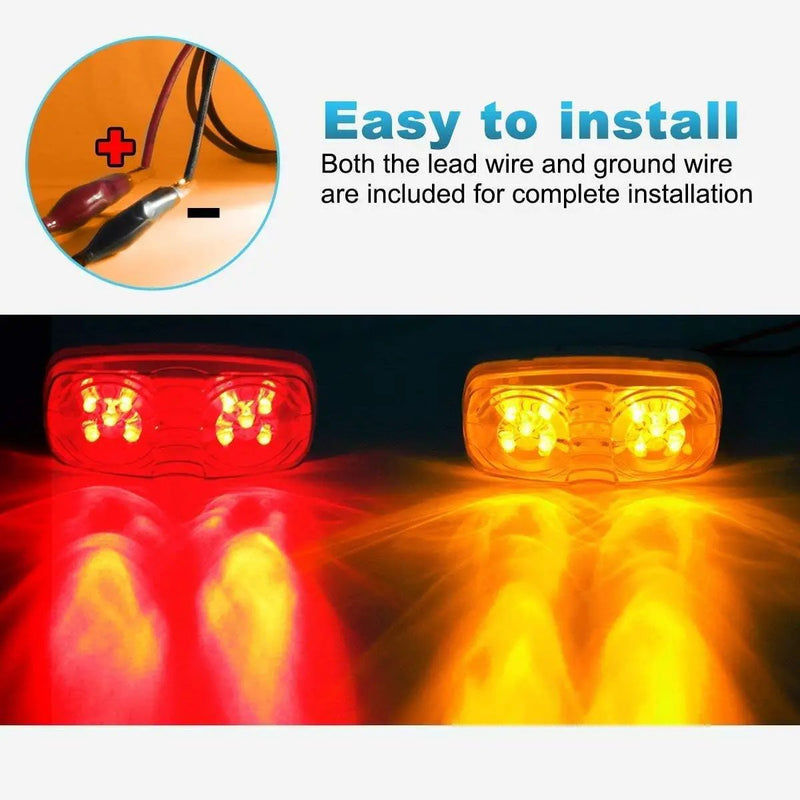 14PCS LED Marker Lights by salelink.co.nz
