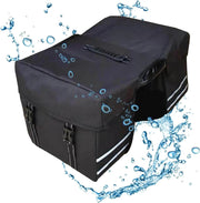 Bicycle Panniers with Reflective Safety Trim – 25L | Mountain, Road & Electric Bike JS6019 by ECOTREK
