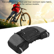 Urban Wave 3-in-1 Bicycle Rear Rack Bag with Rain Cover 43L JS61310 by ECOTREK