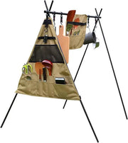 Ecotrek Outdoor Camping Storage Bag – Cutlery Hanging Bag | Picnic Multi-Grid Multipurpose Organiser HS9872 by ECOTREK