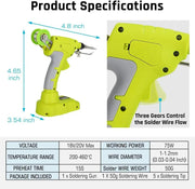 Soldering Welding Welder Iron for Ryobi 18V Battery by salelink.co.nz