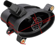 Mass Air Flow Meter 13627788744 for BMW 1 3 5 7 Series E46 E60 E61 E90 X3 X5 X6 by JBH AUTO PARTS