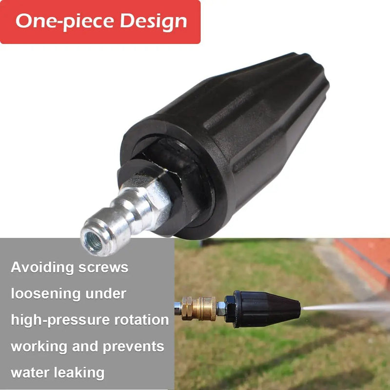 Turbo Nozzle with 5 Spray Tips by salelink.co.nz