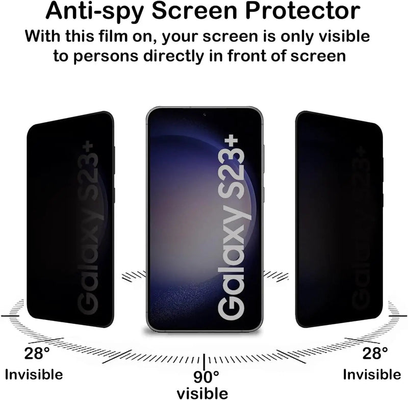 Samsung S23 Plus Anti Spy Peep Privacy Screen Protector by salelink.co.nz