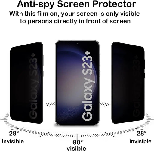 Samsung S23 Plus Anti Spy Peep Privacy Screen Protector by salelink.co.nz