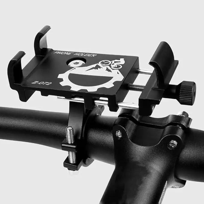 Ecotrek Bike Phone Mount Aluminium Alloy with Sponge Protection TG41215 by ECOTREK