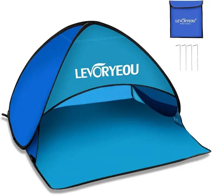 Mini Beach Sun Shade Canopy – Instant Pop-Up Tent TTQY6014 by ECOTREK