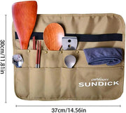 Ecotrek Outdoor Camping Storage Bag – Cutlery Hanging Bag | Picnic Multi-Grid Multipurpose Organiser HS9872 by ECOTREK