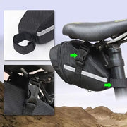 Ecotrek Bicycle Saddle Bag – Lightweight Velcro Seat Bag for MTB, Road Bike & E-Bike JS15505 by ECOTREK
