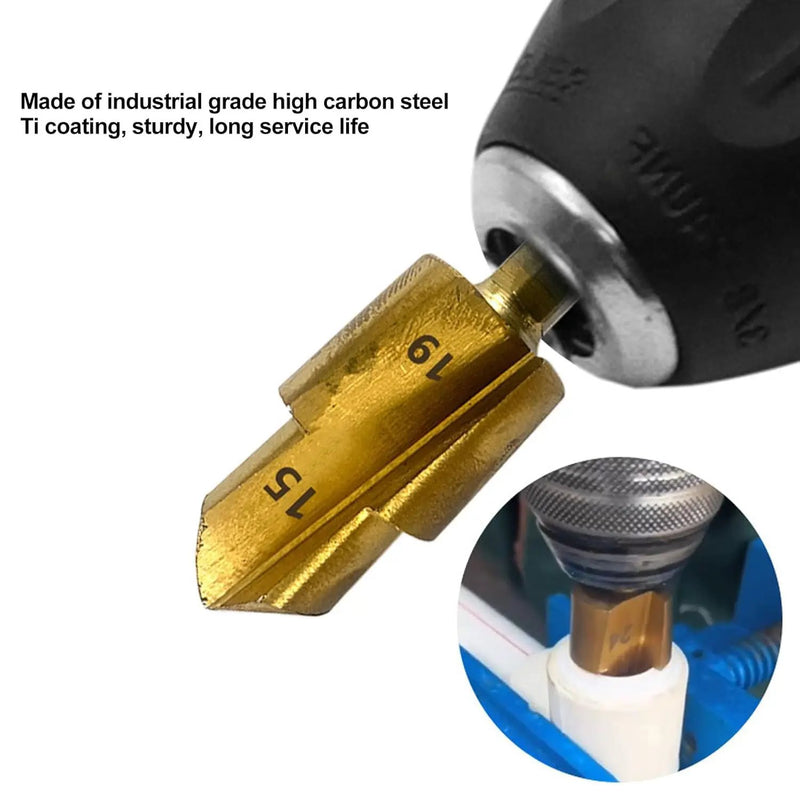 3pcs PPR Water Pipe Repair Drill Bit Set High-Speed Steel Easy Hole Expansion by salelink.co.nz