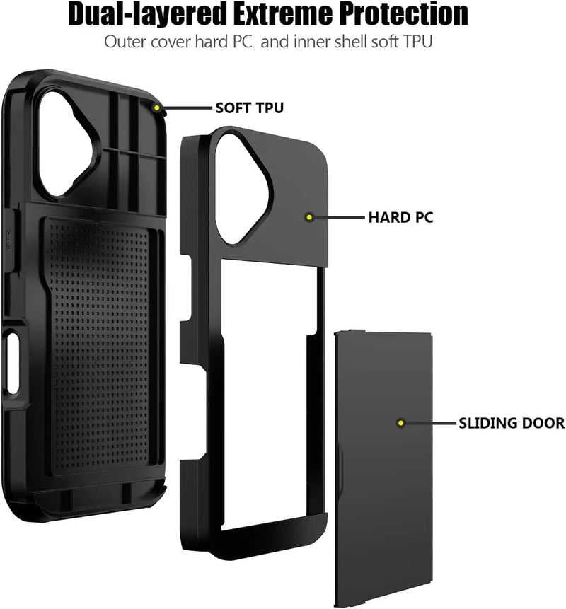iPhone 16 Case Card Slots Holder by salelink.co.nz