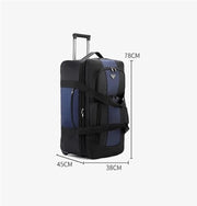 Expandable Rolling Checked-In Duffle Bag with Wheels CP1351 by ECOTREK