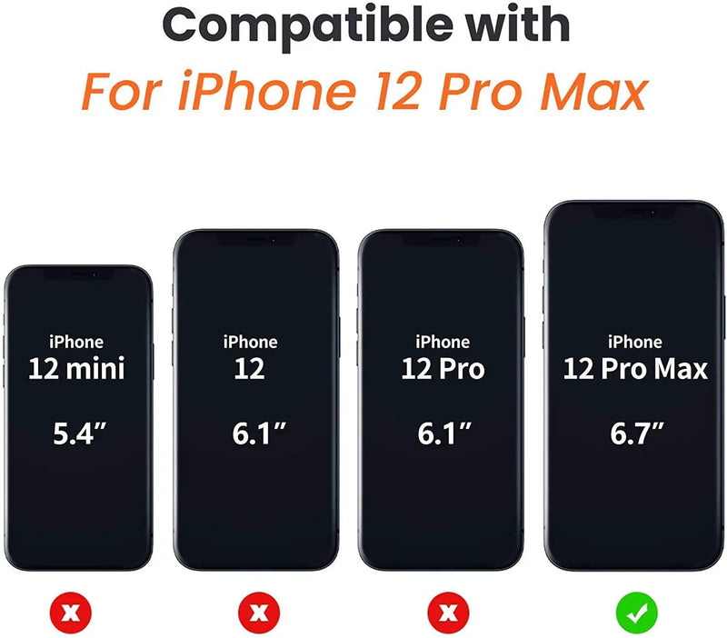 iPhone 12 PRO MAX Lens Camera Tempered Glass Protector by salelink.co.nz