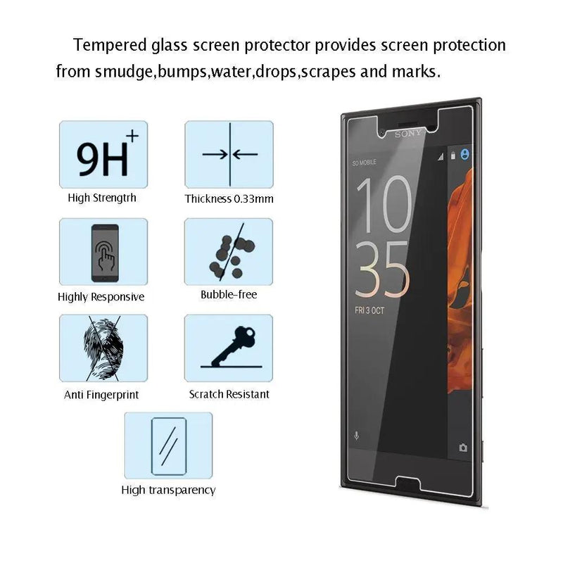 1Pc For Sony XZ Tempered Glass Screen Protector Clear by salelink.co.nz