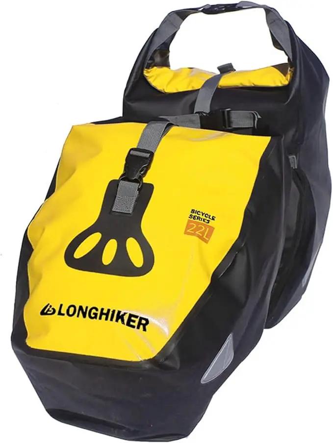 Ecotrek Bicycle Side Pannier Bag – Large Capacity Waterproof Rear Bag YJ5161 by ECOTREK