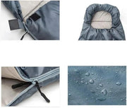 Large Rectangular Sleeping Bag – 230 x 100 cm, Ideal for Camping, Hiking, Picnic & Outdoor Use LCF61636 by ECOTREK
