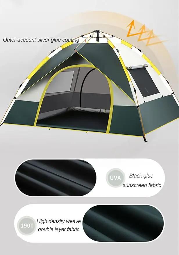 Pop-Up Automatic Camping Tent – Lightweight & Easy Setup JLP72513 by ECOTREK