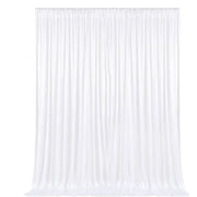 3x3M White Curtain Backdrop Wedding Decorations Background by salelink.co.nz