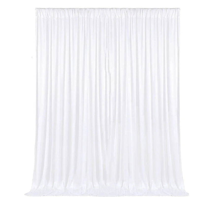 3x3M White Curtain Backdrop Wedding Decorations Background by salelink.co.nz