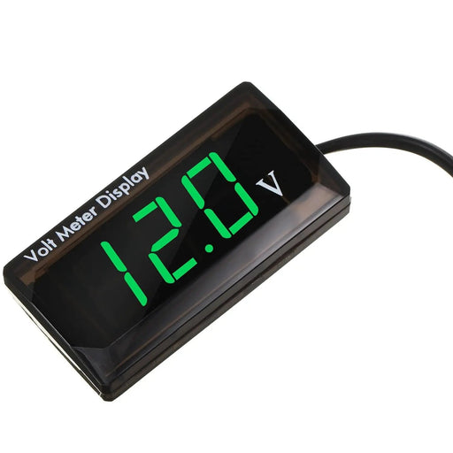 DC 12V LED Digital Monitor Volt Meter Display Battery Gauge Voltage Caravan/Car by salelink.co.nz